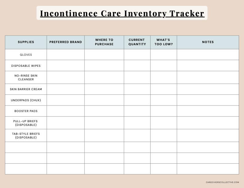A Fundamental Caregiving Packet Bundle - Printable Caregiving Tools for Family Caregivers